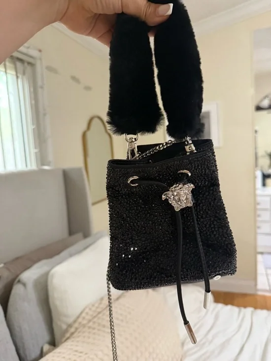 La Medusa Crystal Mini Bucket Bag - Picture 5 of 9